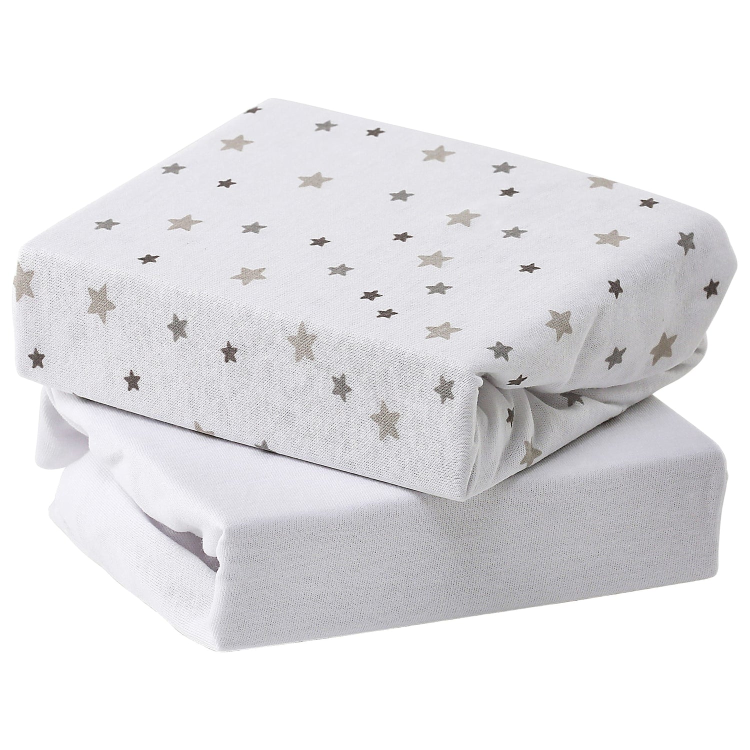 Crib Sheets - 45 x 90cm - 2 Pack