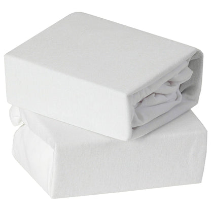 Cot Sheets - 120 x 60cm - 2 Pack