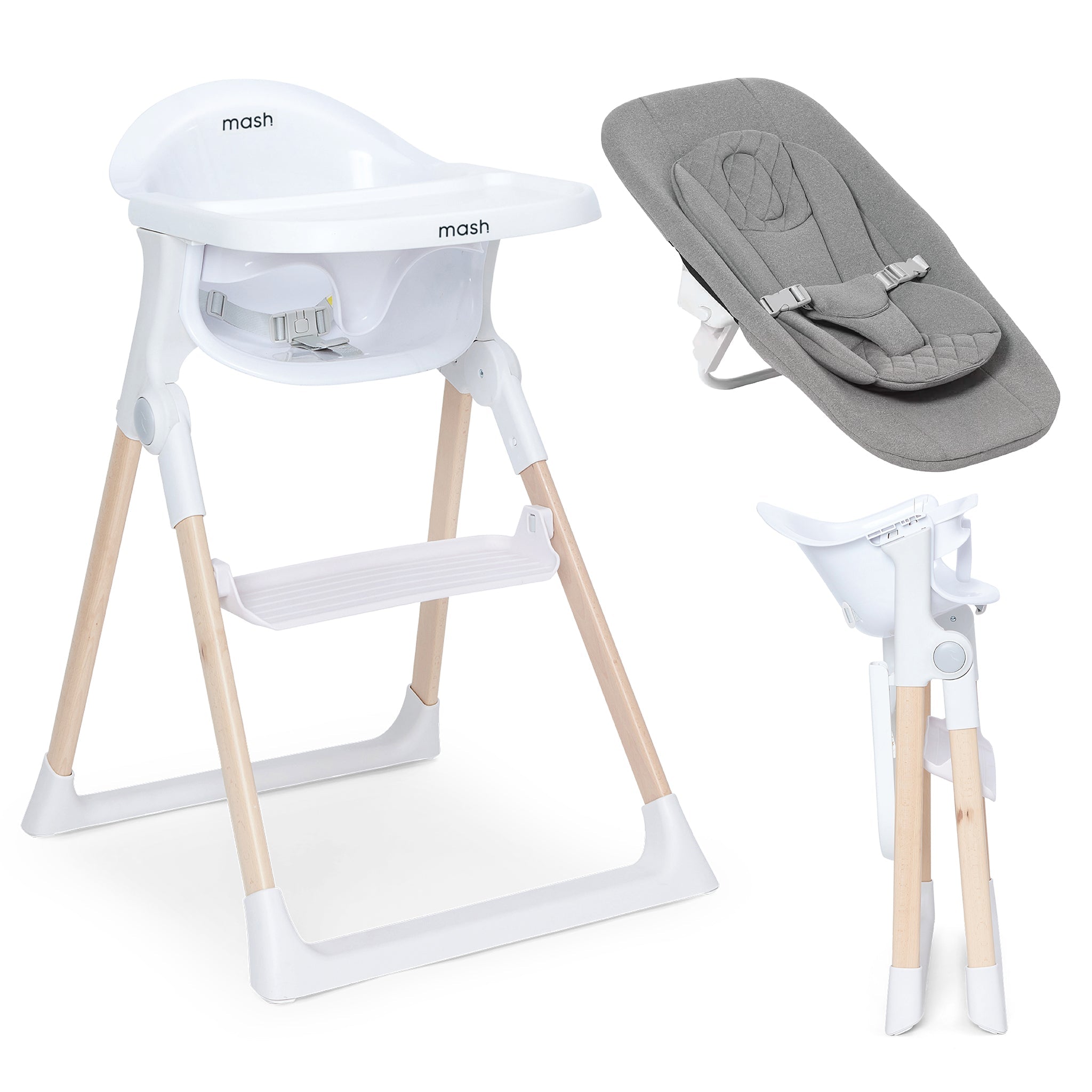 mash-high-chair-newborn-seat-white-baby-elegance-wholesale